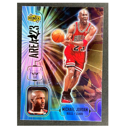 Michael Jordan 1999 UD Ionix Area 23 #A8