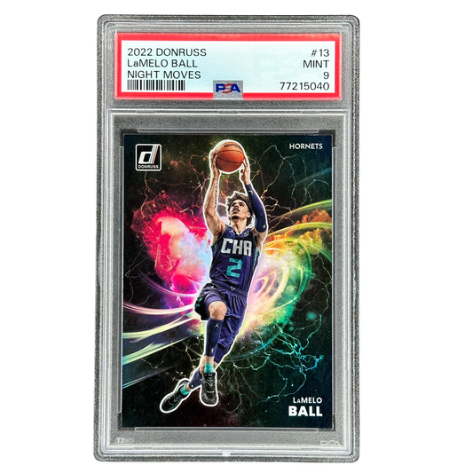 Lamelo Ball 2022 Donruss Night Moves PSA 9 #13