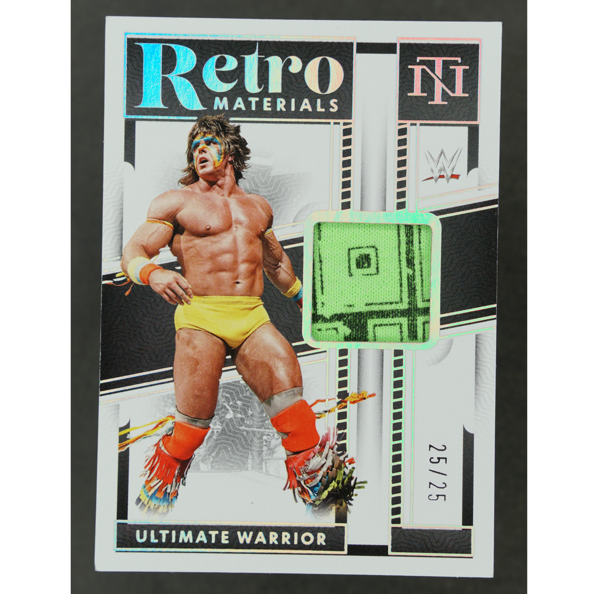 Ultimate Warrior 2024 National Treasures Retro Materials 25/25 #RM-UWR