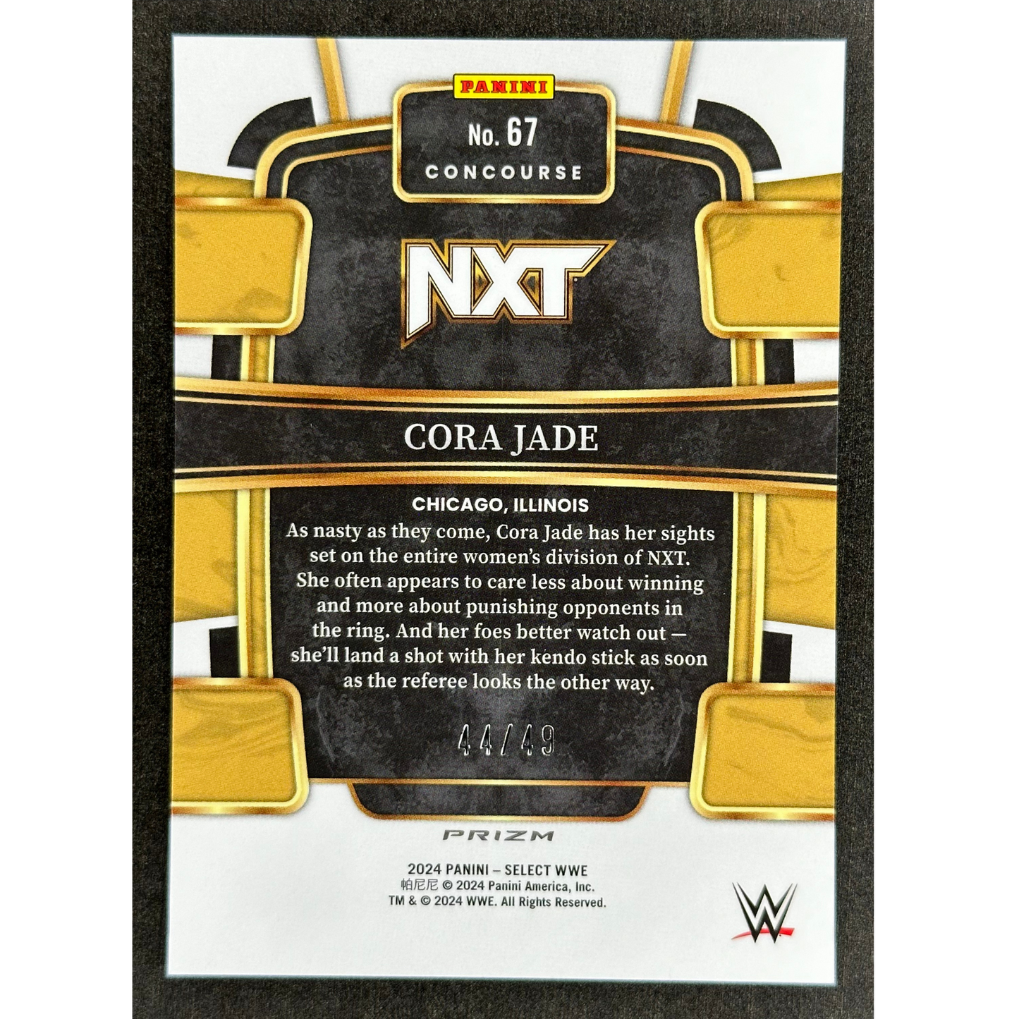 Cora Jade 2024 Select 44/49 #67
