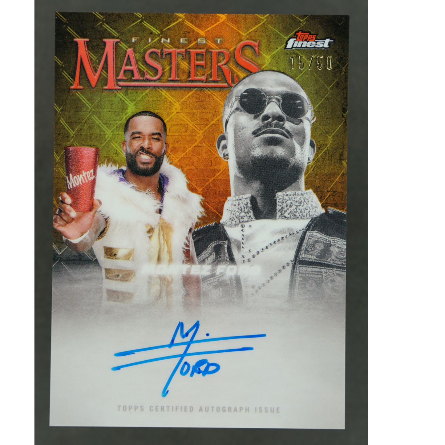 Montez Ford 2025 Finest Masters Auto 15/50 #FM-TEZ