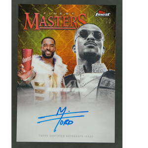 Montez Ford 2025 Finest Masters Auto 15/50 #FM-TEZ