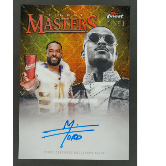 Montez Ford 2025 Finest Masters Auto 15/50 #FM-TEZ