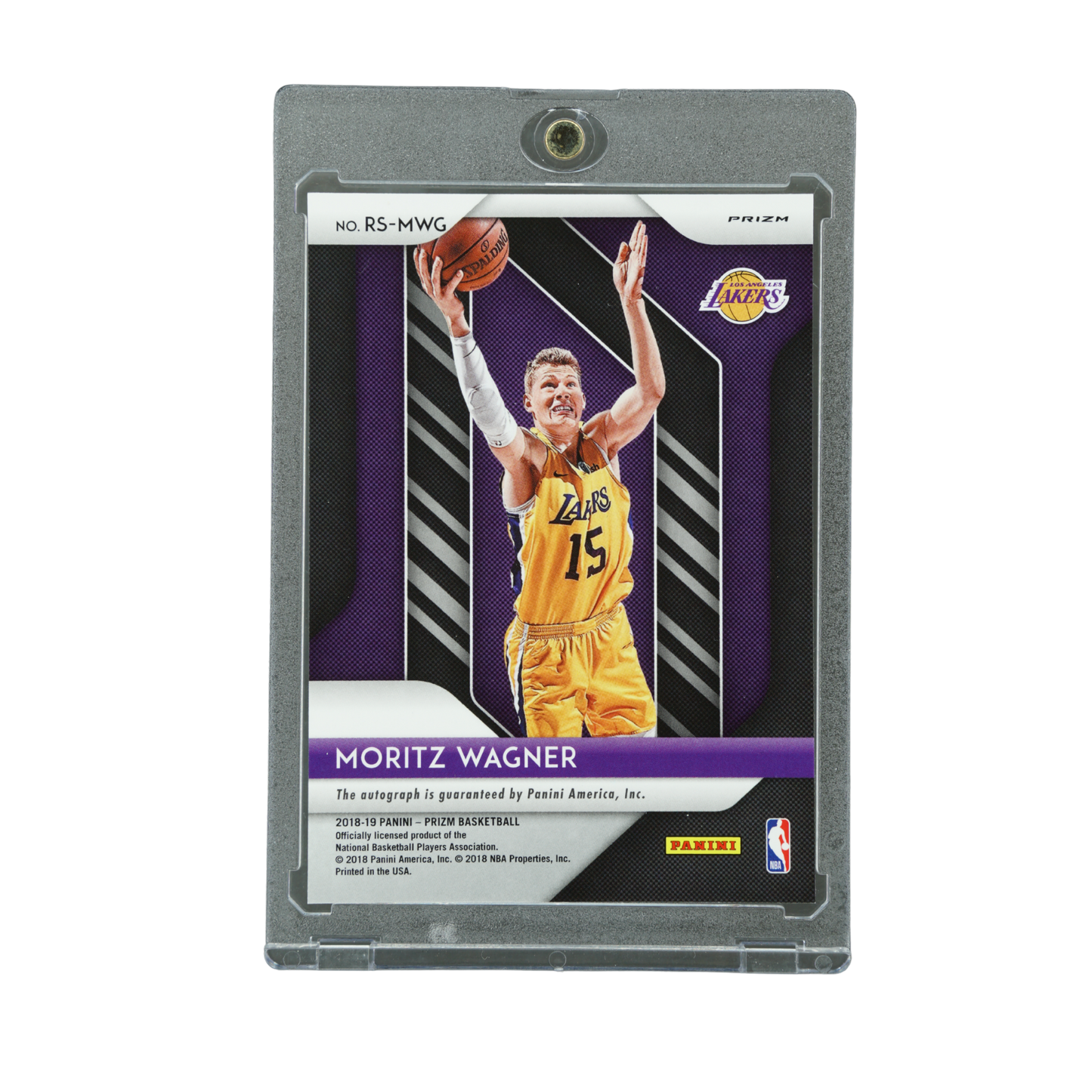 Moritz Wagner 2018 Prizm Silver Auto #RS-MWG