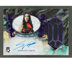 Stephanie Vaquer 2025 Royalty Surperior Relic Signatures 7/50 #SUS-SVA