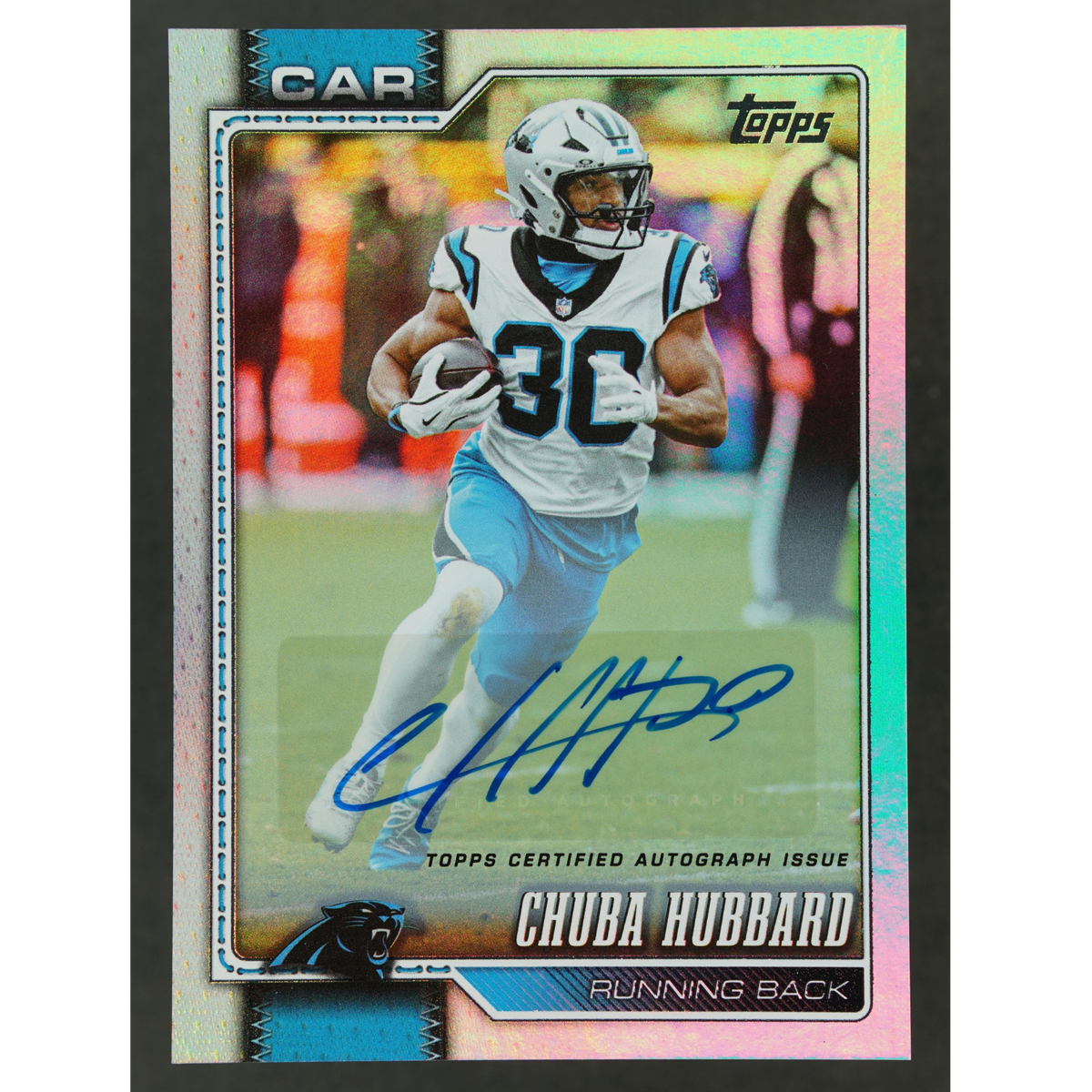 Chubba Hubbard 2026 Topps Auto #28