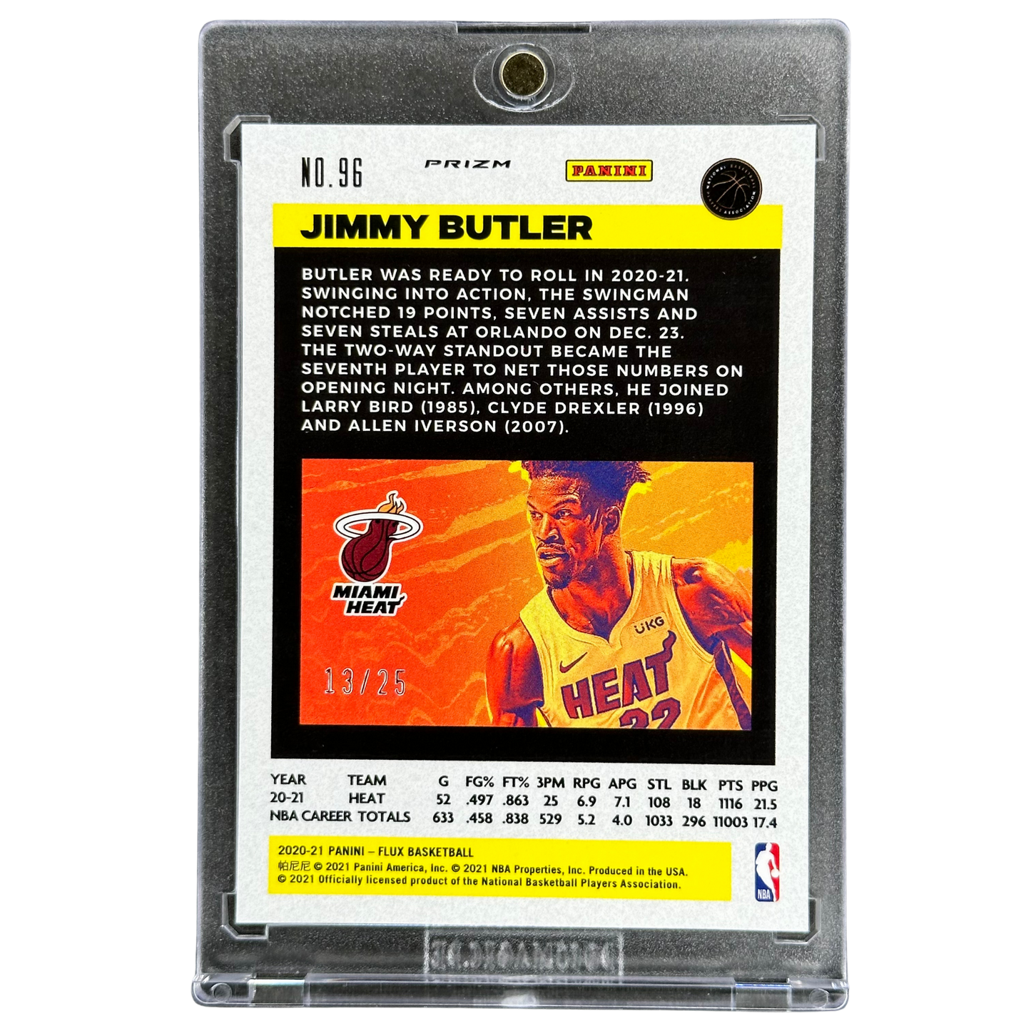 Jimmy Butler 2020 Flux 13/25 #96