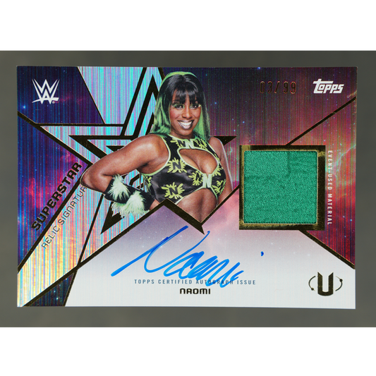 Naomi 2025 Universe Relic Auto 3/99 #SRS-NAO