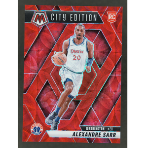 Alexander Sarr 2024-25 Mosaic City Edition RC 56/75 #278