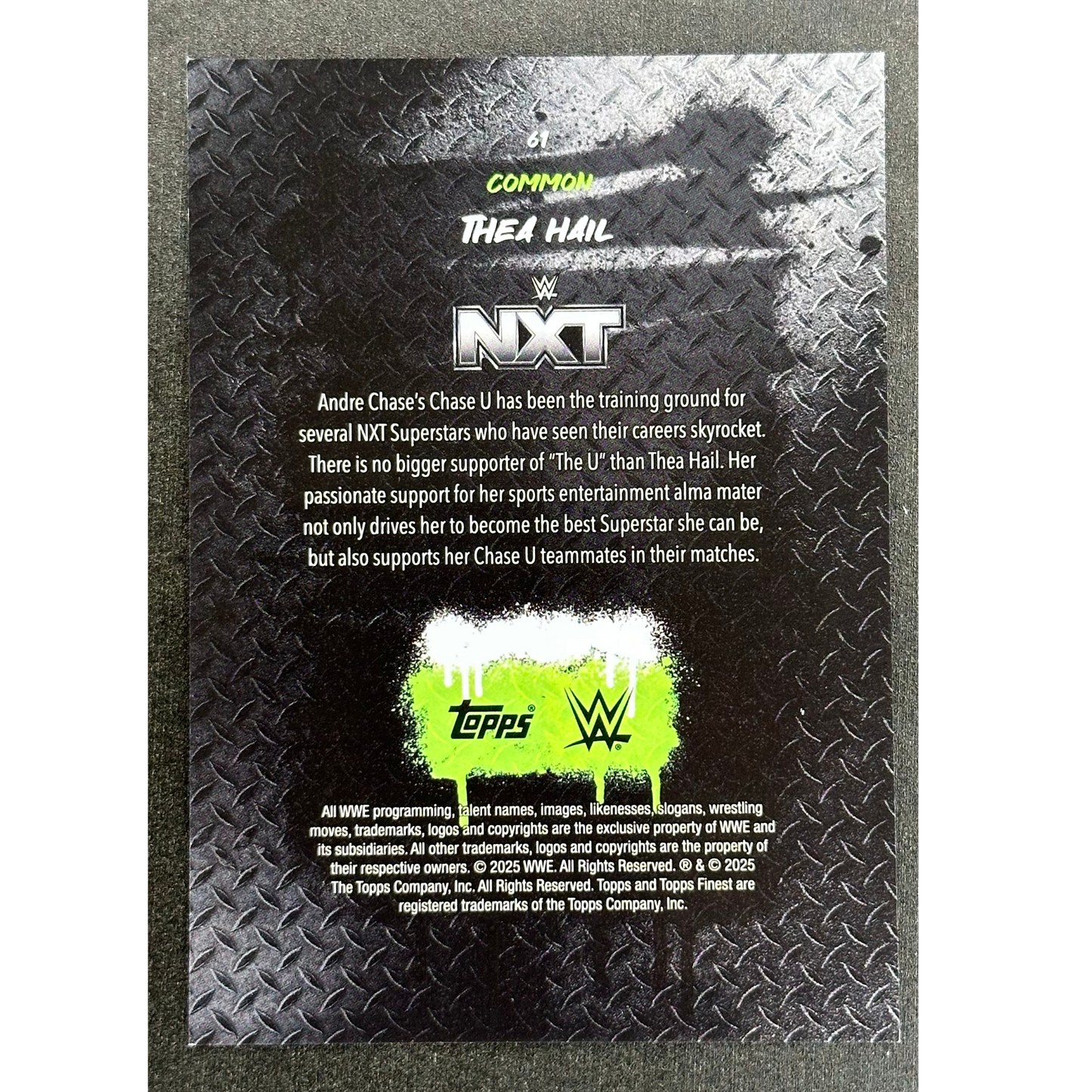 Thea Hail 2025 Finest 10/25 #61