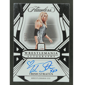 Trish Stratus 2024 Flawless Wrestlemania Auto 21/25 #WM-TSH