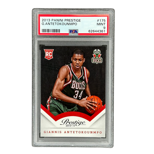 Giannis Antetokounmpo 2013 Prestige RC Rookie Card PSA 9 #175