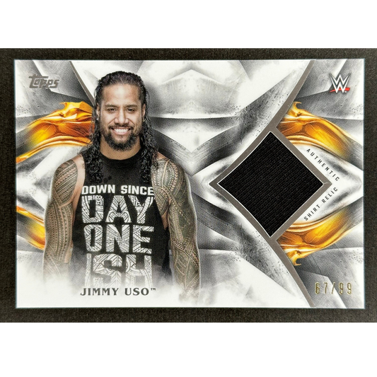 Jimmy Uso 2019 Undisputed Relic 67/99 #UR-USO