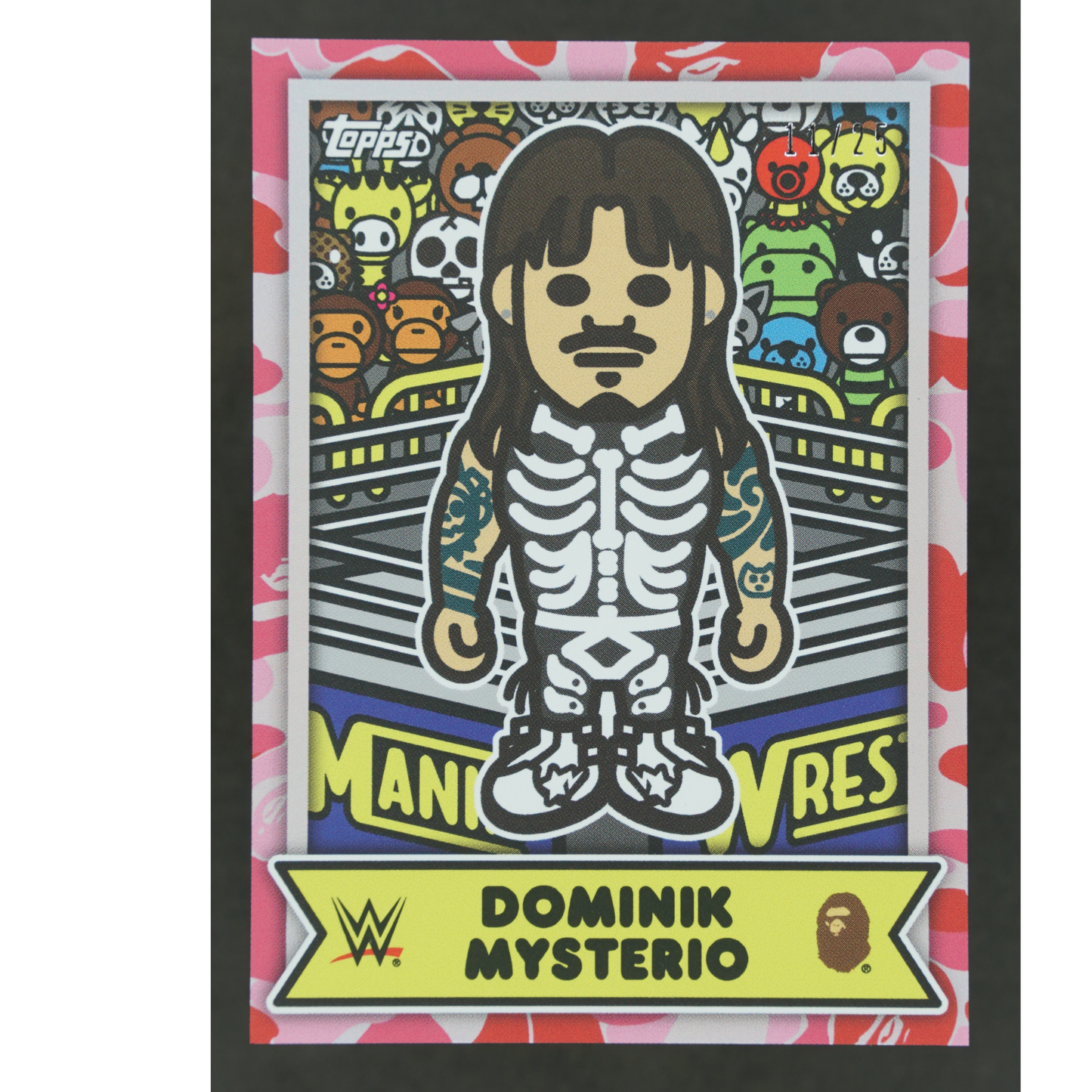 Dominik Mysterio 2025 Topps x BAPE Baby Milo 11/25 #BMA-30