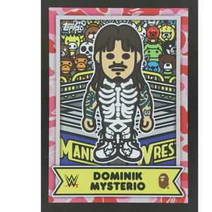 Dominik Mysterio 2025 Topps x BAPE Baby Milo 11/25 #BMA-30