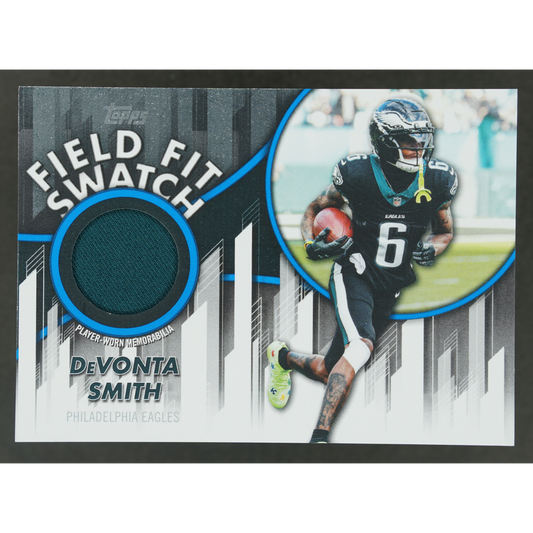 DeVonta Smith 2026 Topps Field Fit Swatch Memorabilia 68/150 #FFSC-DS