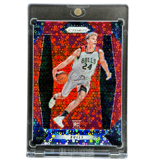 Lauri Markkanen 2017 Prizm Red Fast Break 36/125 RC Rookie Card #247
