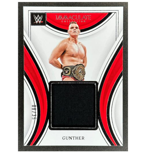 Gunther 2023 Immaculate Memorabilia 8/35 #RM-GTH