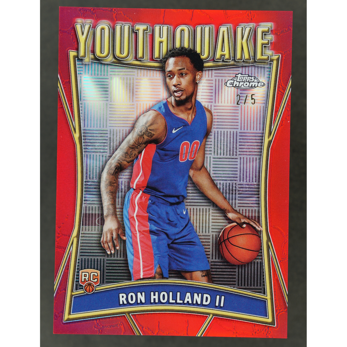 Ron Holland II 2025 Chrome Youthquake RC 2/5 #YQ-4