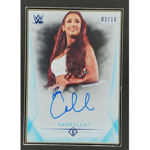Carmella 2019 Transcendent Metal Frame Auto 2/15 #A-CA