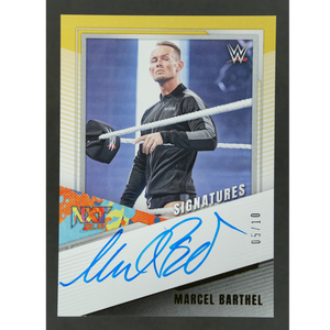Marcel Barthel (Ludwig Kaiser) 2022 NXT Signatures 5/10 #NS-MBT