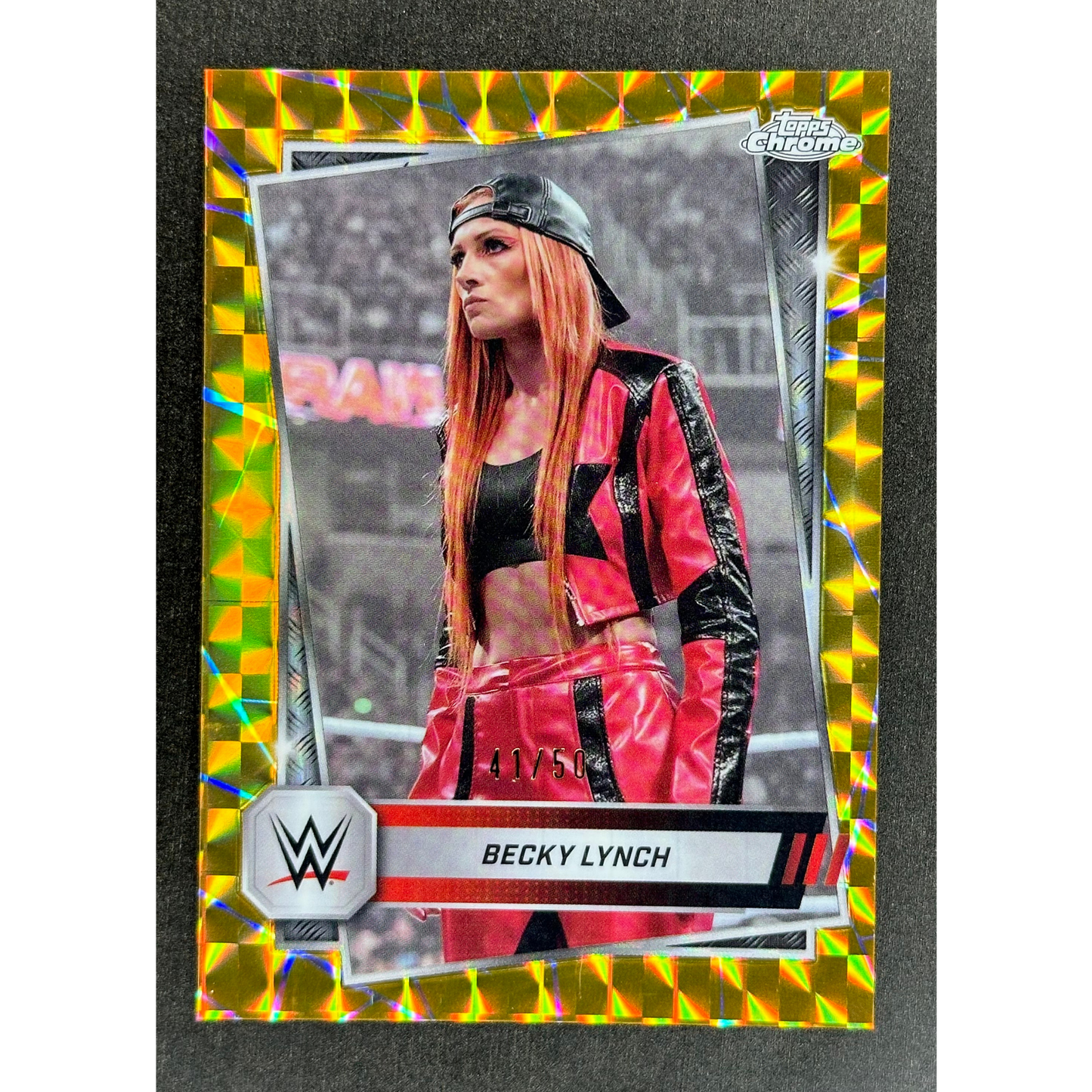 Becky Lynch 2025 Chrome Gold 41/50 #133