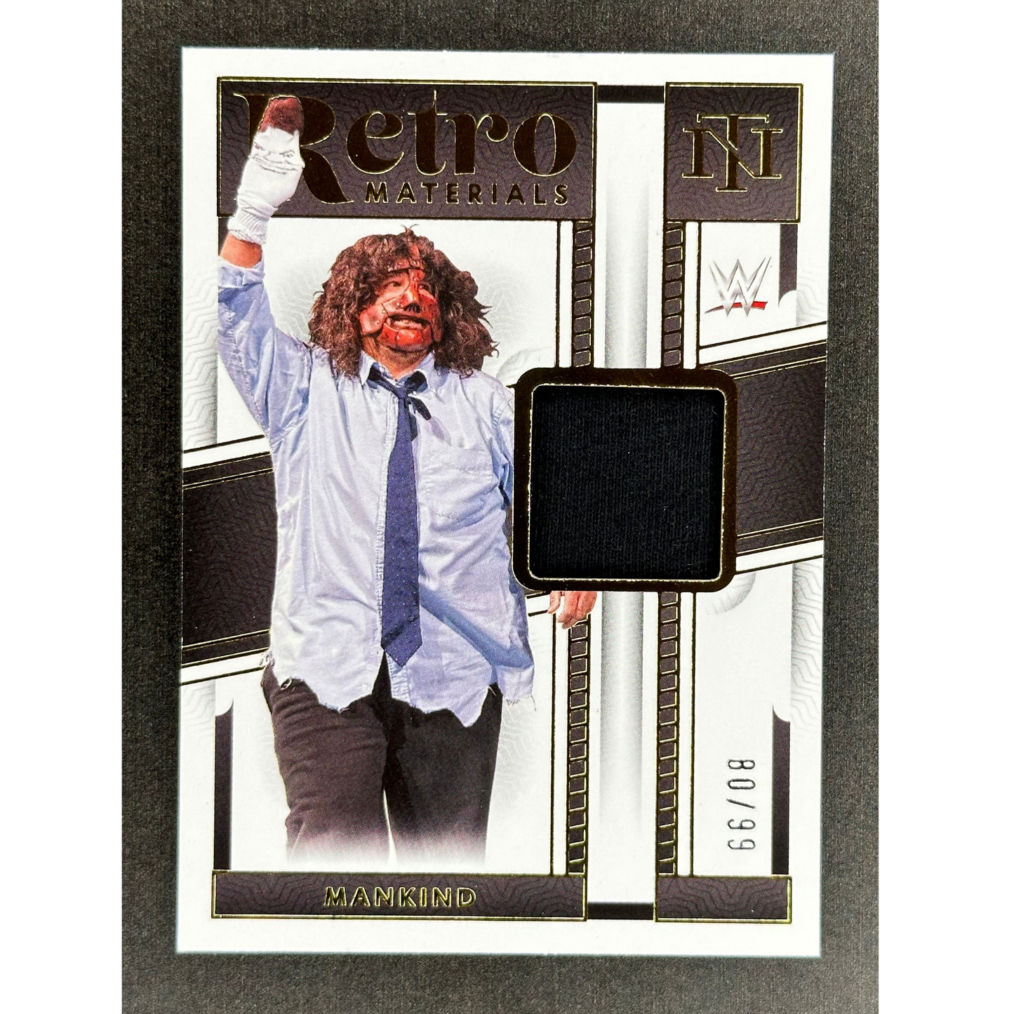 Mankind 2024 National Treasures Retro Materials 80/99 #RM-MKD