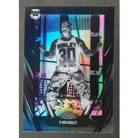 D-Von Dudley 2026 Chrome Negative #198