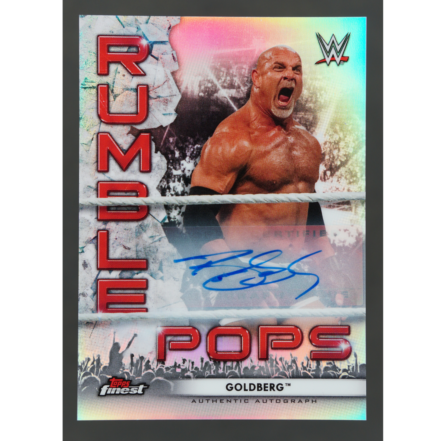 Goldberg 2021 Finest Rumble Pops Auto #RP-6