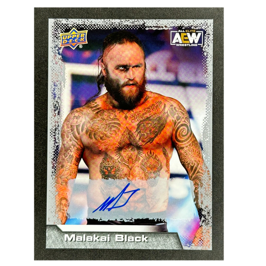 Malakai Black 2022 UD AEW Auto #51
