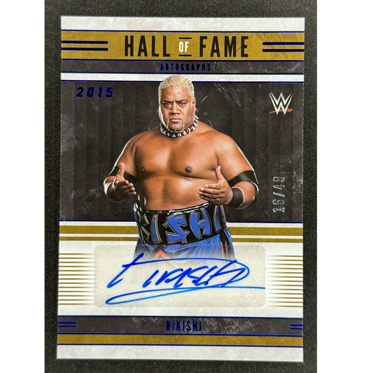 Rikishi 2023 Chronicles Hall of Fame Auto 16/49 #HF-RIK