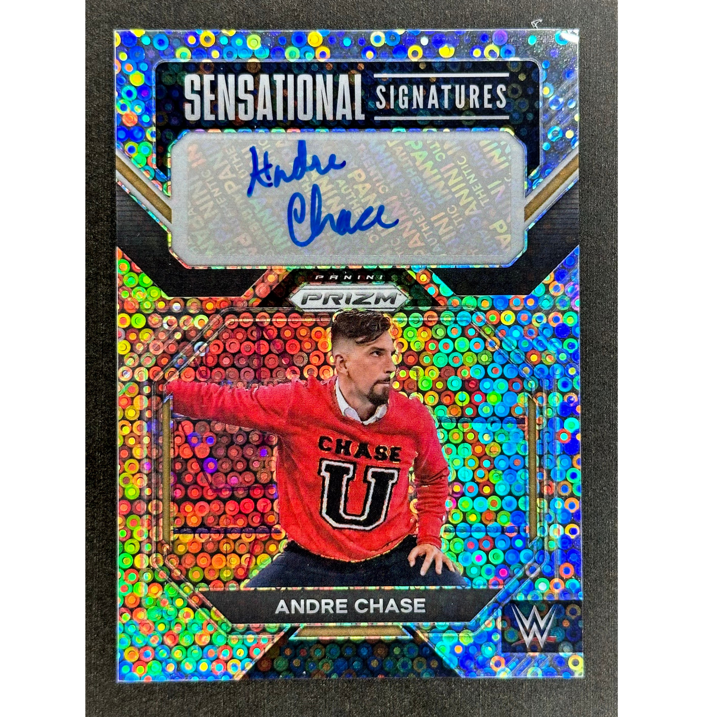 Andre Chase 2023 Prizm Sensational Signatures Auto #SN-ACH