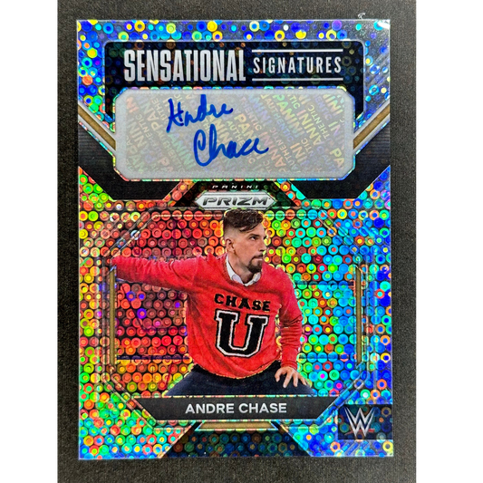 Andre Chase 2023 Prizm Sensational Signatures Auto #SN-ACH
