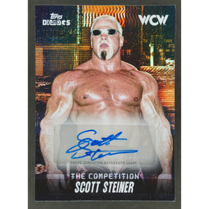 Scott Steiner 2026 WWE Decades The Competition Auto 11/25 #81A