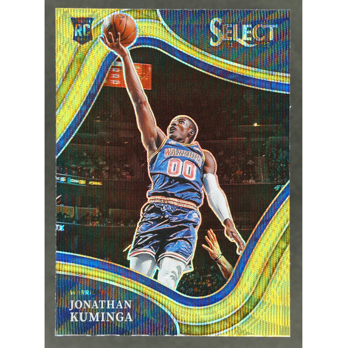 Jonathan Kuminga 2021 Select Courtside Gold Wave RC #246