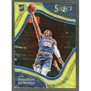 Jonathan Kuminga 2021 Select Courtside Gold Wave RC #246