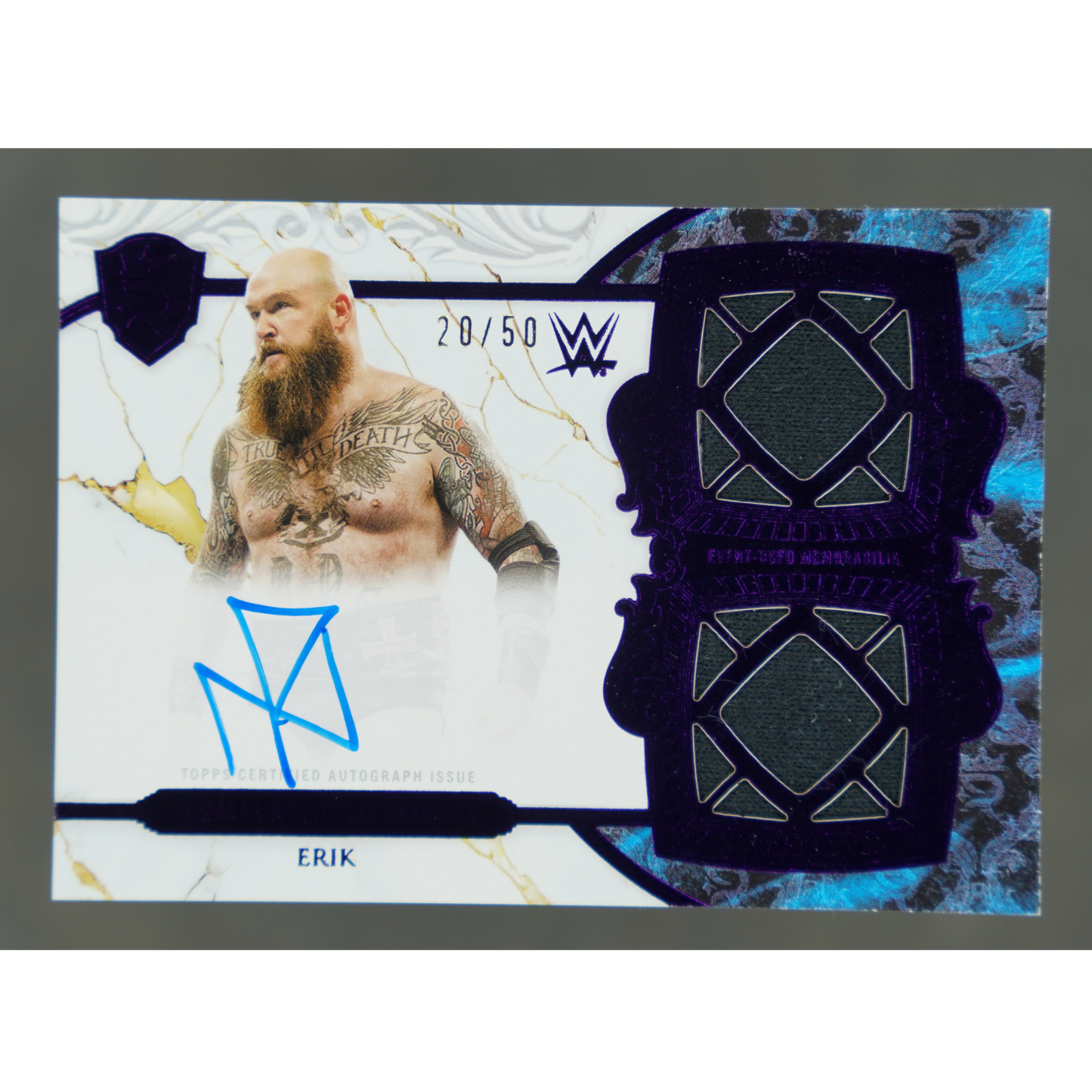Erik 2025 Royalty Regalia Relic Auto 20/50 #RES-ERI