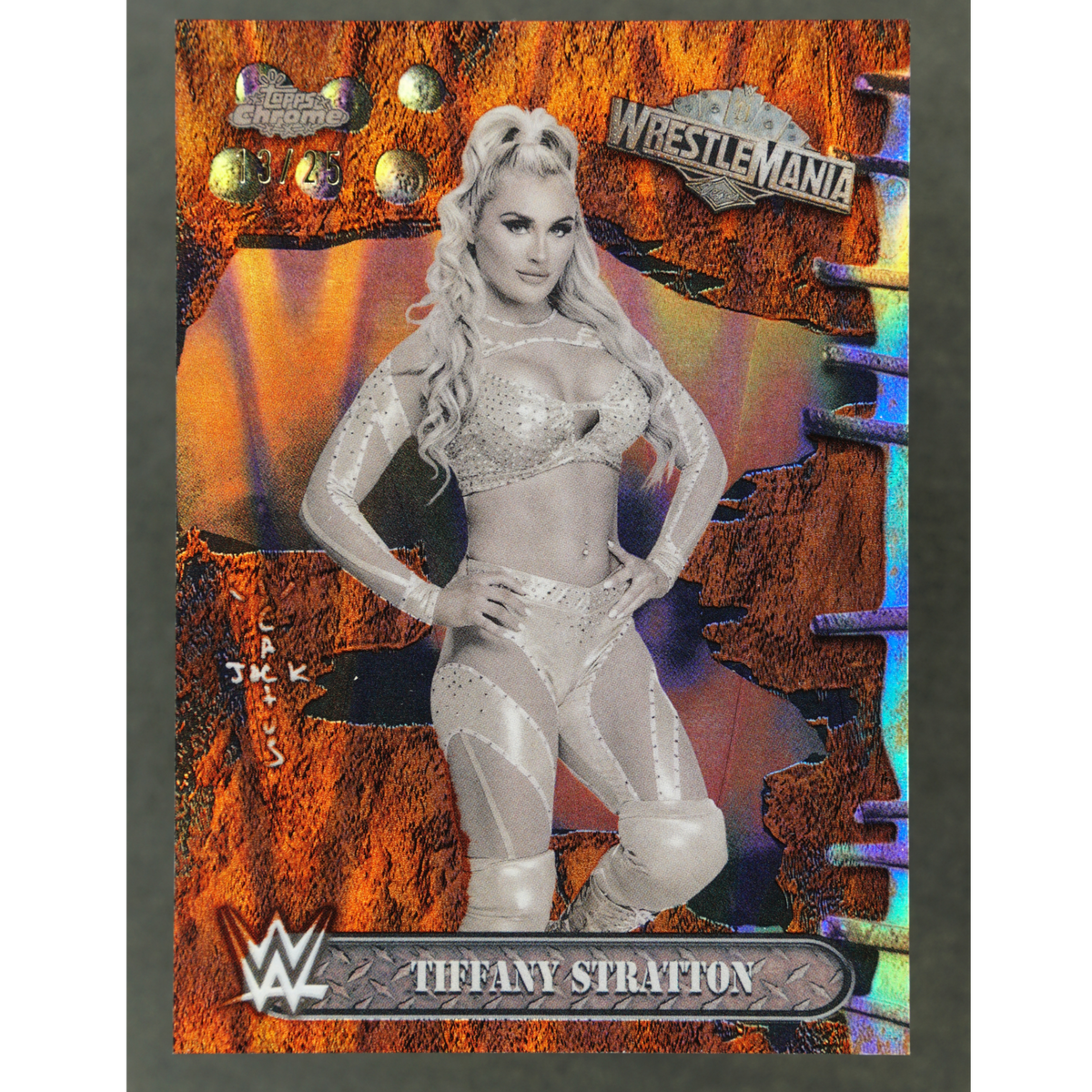 Tiffany Stratton 2025 Cactus Jack Wrestlemania 13/25 #16