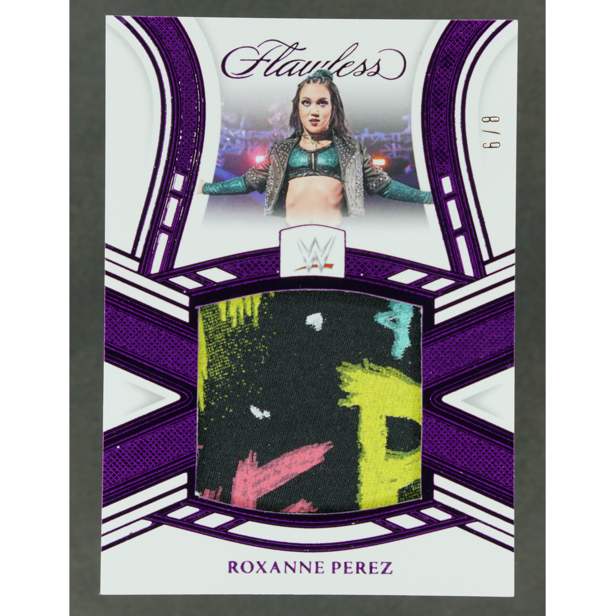 Roxanne Perez 2024 Flawless Memorabilia 6/8 #JM-RXP