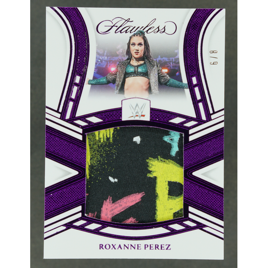Roxanne Perez 2024 Flawless Memorabilia 6/8 #JM-RXP