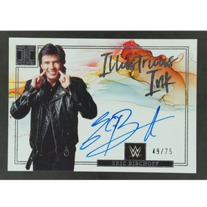 Eric Bischoff 2023 Impeccable Illustrious Ink 49/75 #IL-EBS