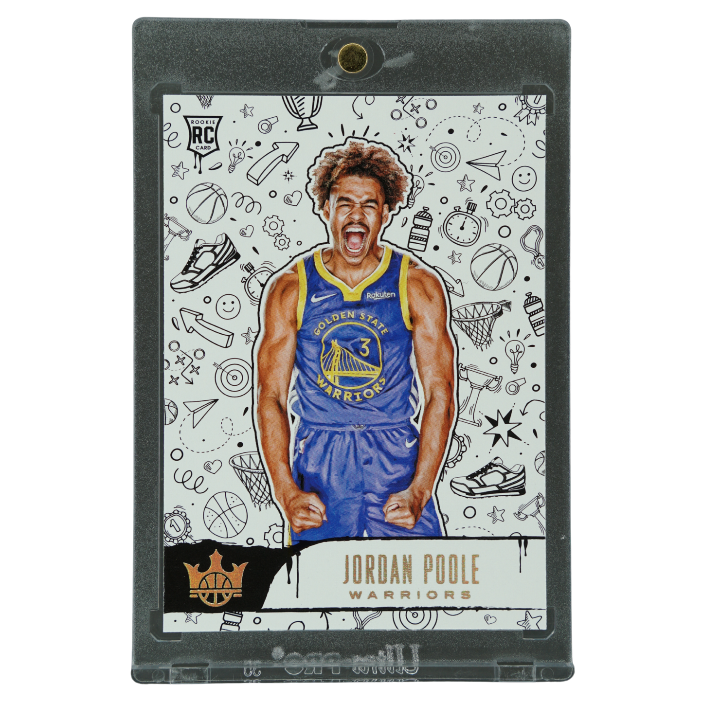 Jordan Poole 2019 Court Kings Rookie Level III #141