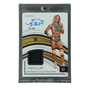 Sol Ruca 2023 Immaculate Memorabilia Auto RC 30/99 #MA-SRC