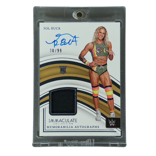 Sol Ruca 2023 Immaculate Memorabilia Auto RC 30/99 #MA-SRC