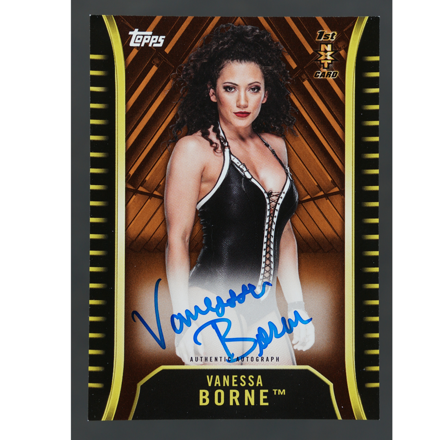 Vanessa Borne 2018 NXT Auto 11/99 #A-VB