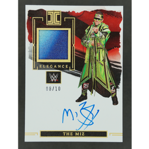 The Miz 2023 Impeccable Elegance Memorabilia Auto 8/10 #EM-MIZ