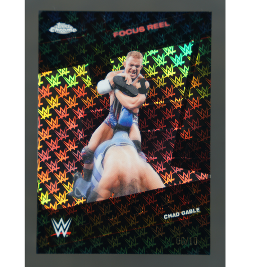Chad Gable 2026 Chrome Focus Reel Black 6/10 #FR-10