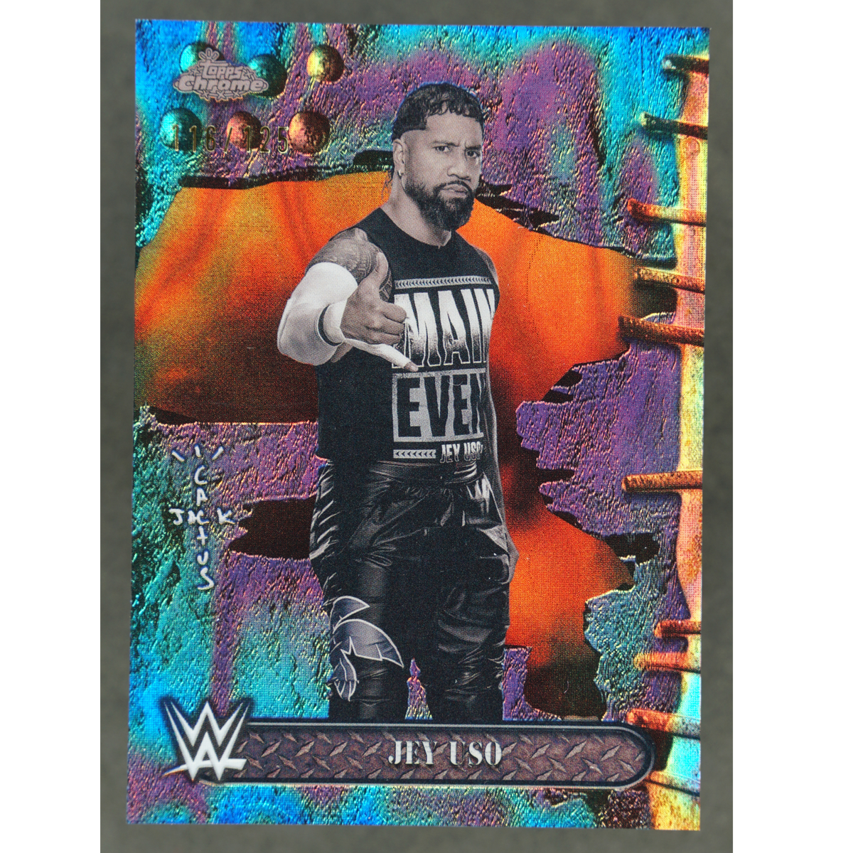 Jey Uso 2025 Cactus Jack 116/125 #3