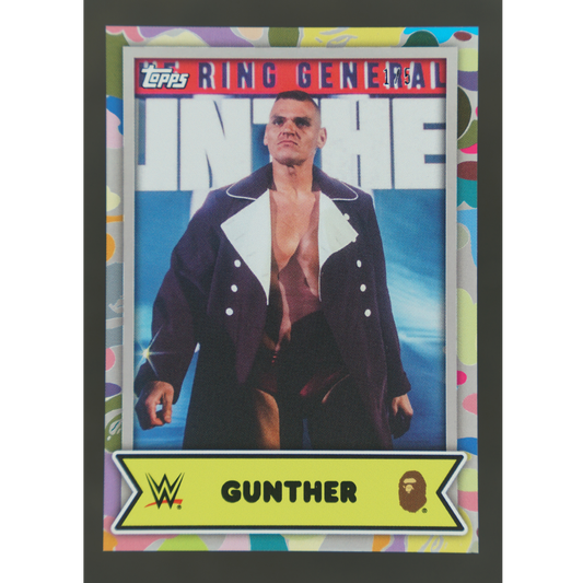 Gunther 2025 Topps x BAPE 1/5 #15