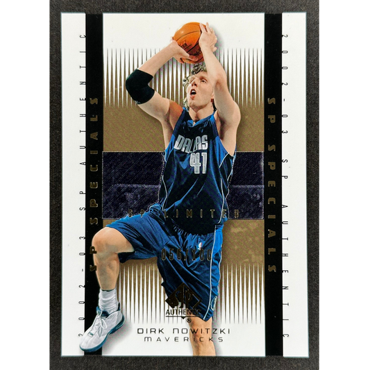 Dirk Nowitzki 2003 Upper Deck SP Specials 56/100 #115